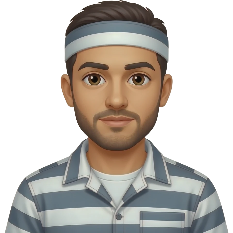 Tunisien en prison emoji