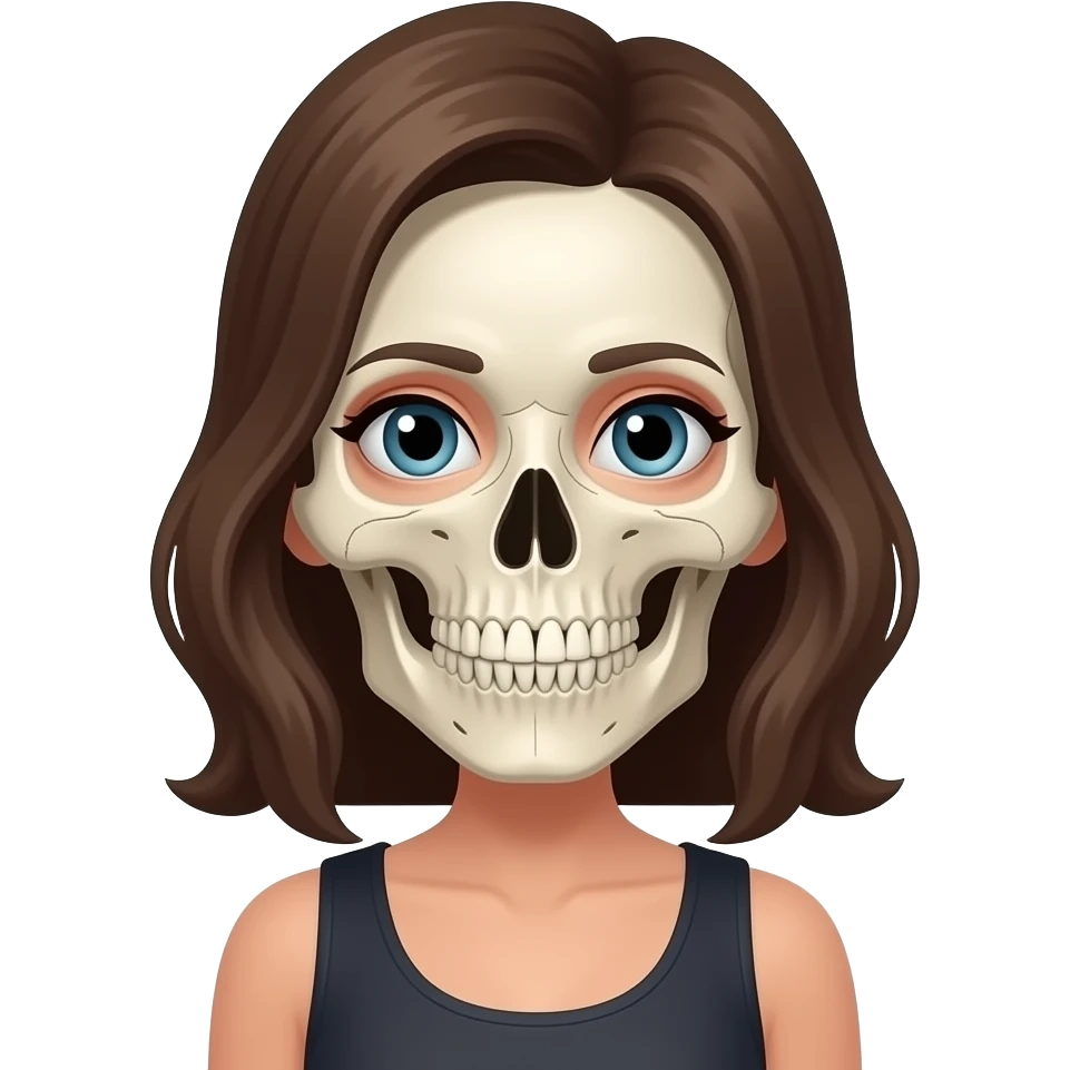 💀👩 emoji