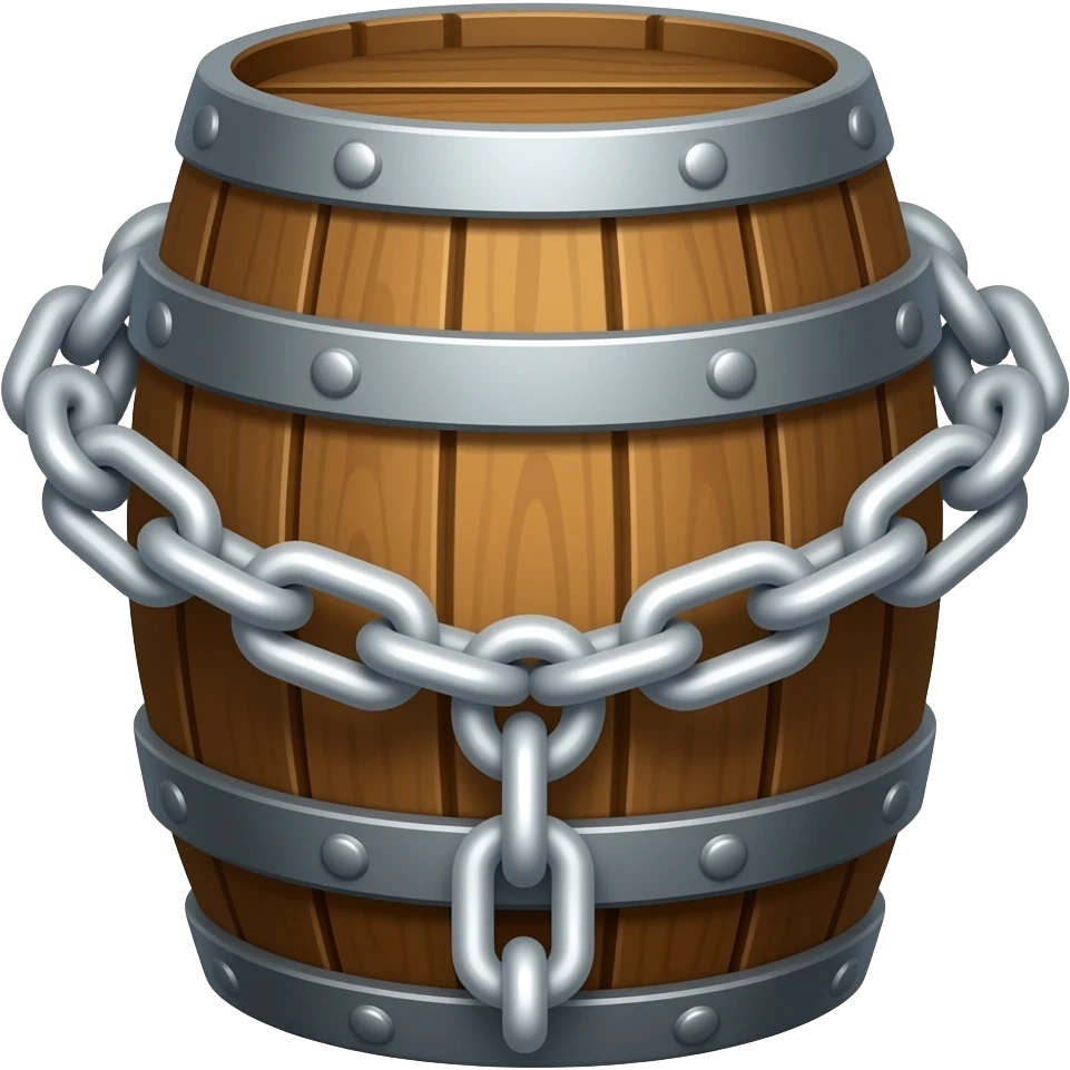 Chained Barrel emoji