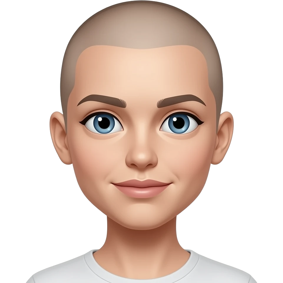 white-girl-shaved-hair emoji