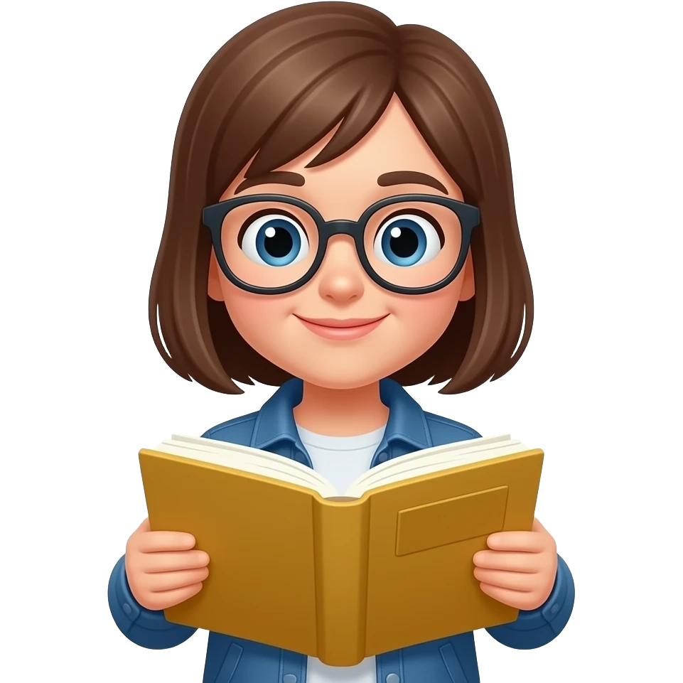 reading emoji