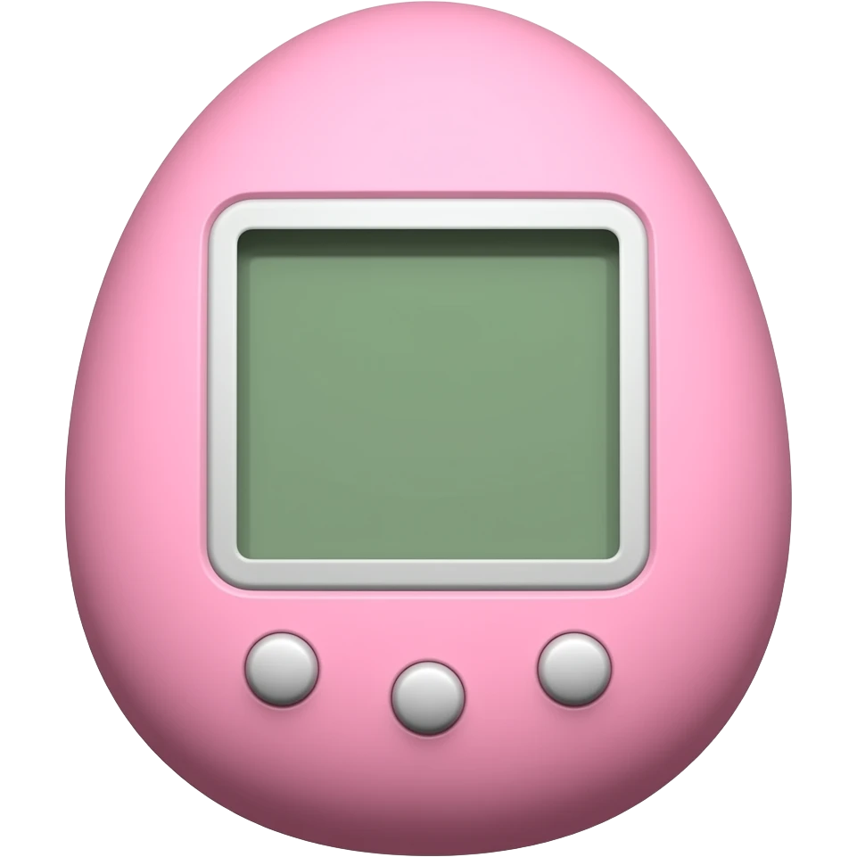 THE PINK SOFTCORE TAMAGOTCHI!! emoji | AI Emoji Generator