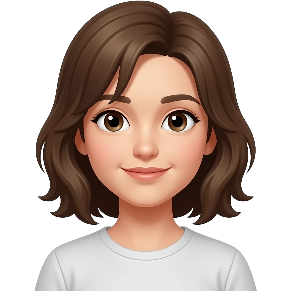سلام ایموجی بدن دختر به صورت نیمرخ رو درست کن emoji