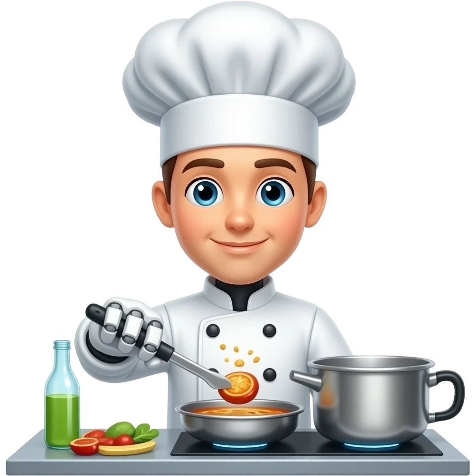 let's cook robots emoji
