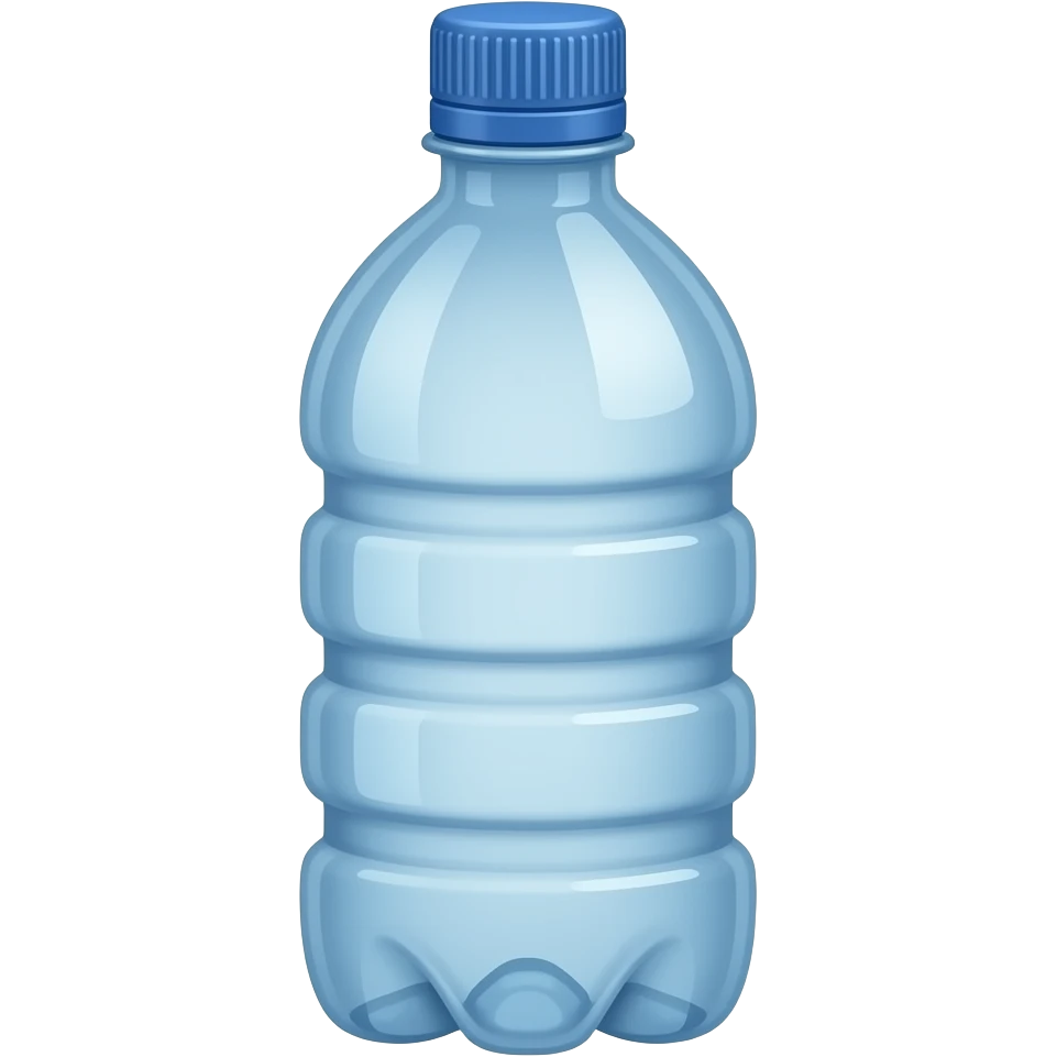 Water bottle emoji