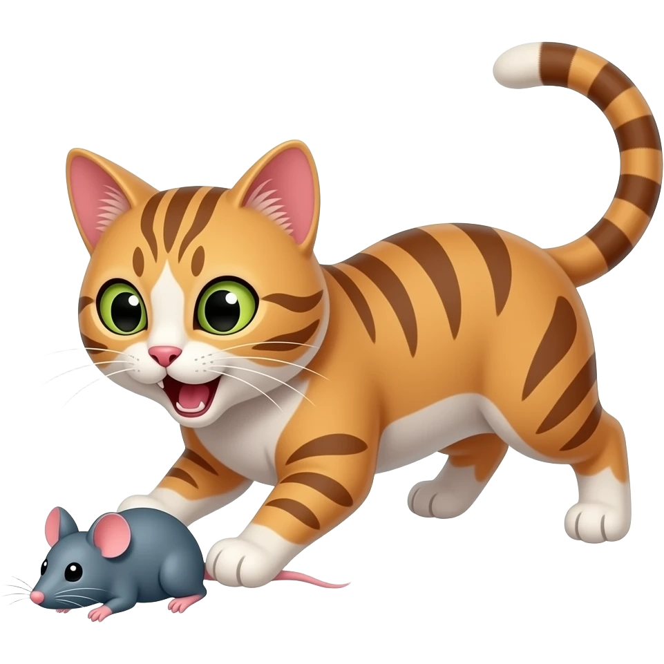 cat attack emoji