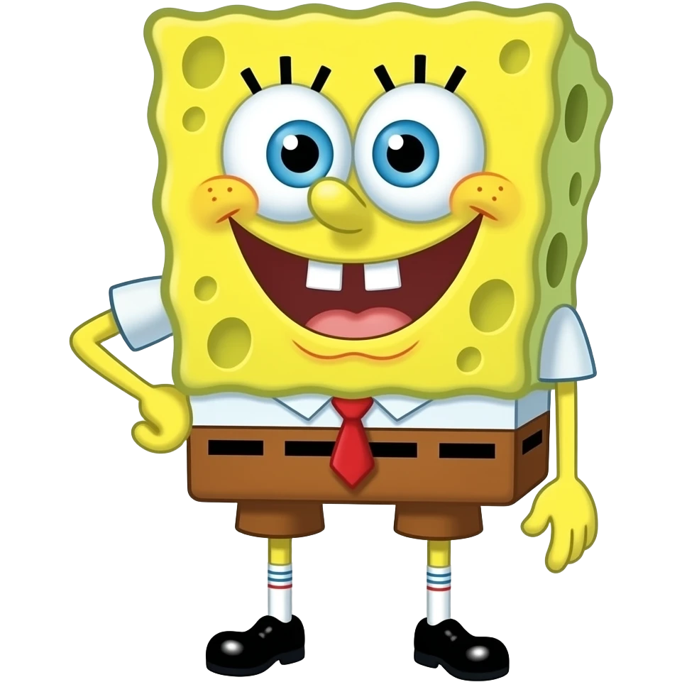 spongebob thump down emoji