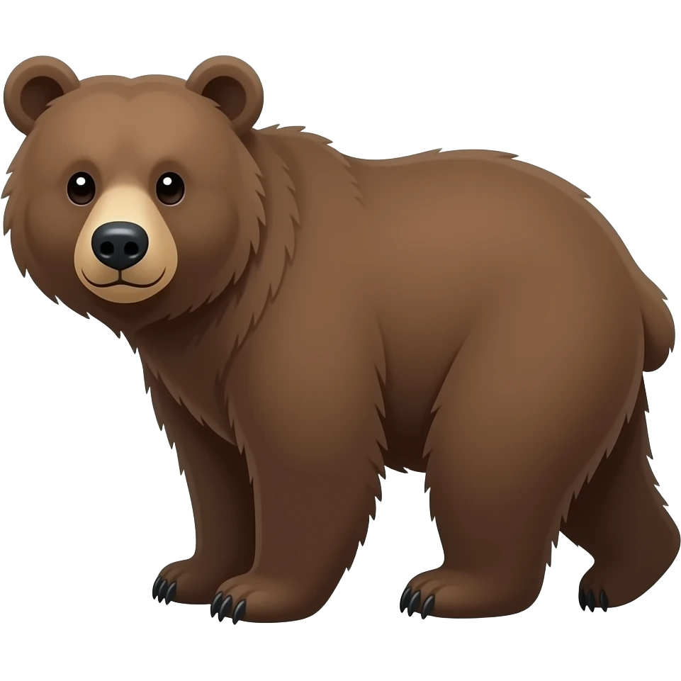 Big bear emoji