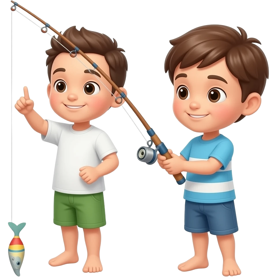 детская удочка без чего либо emoji