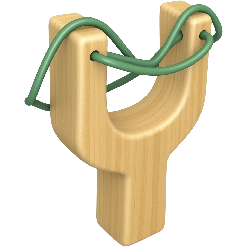 a slingshot emoji