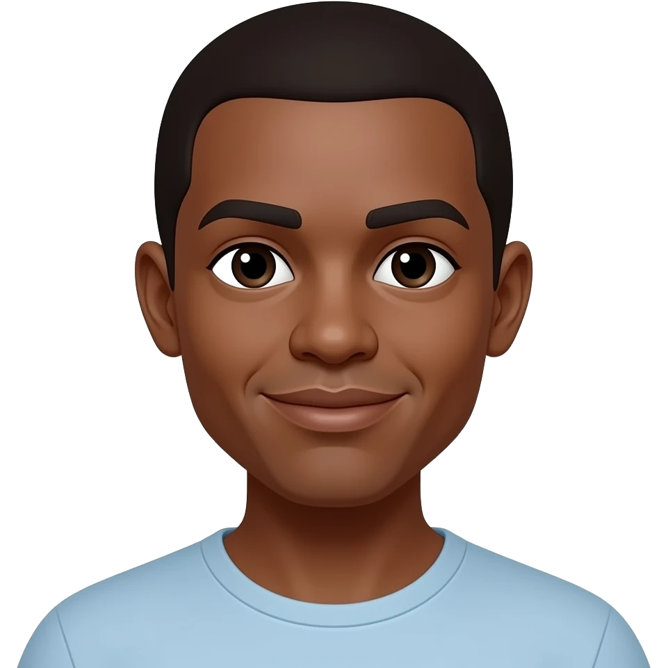 Make them blabk emoji