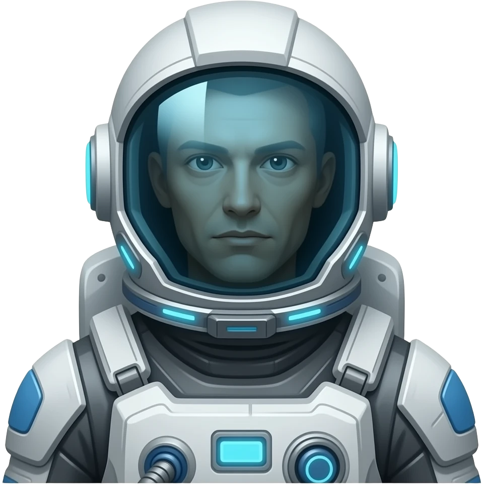 futuristic space suit emoji
