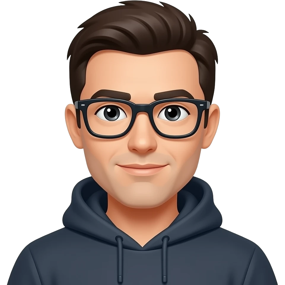 Hacker with Glasses emoji