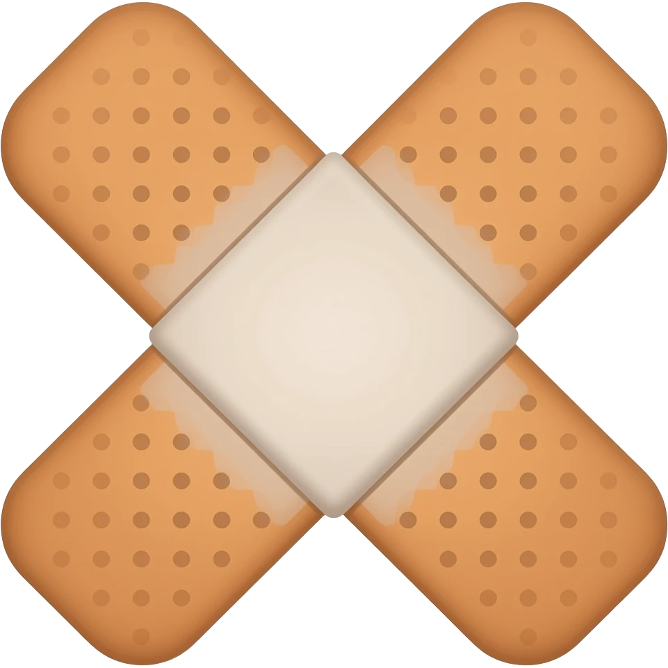 bandage emoji