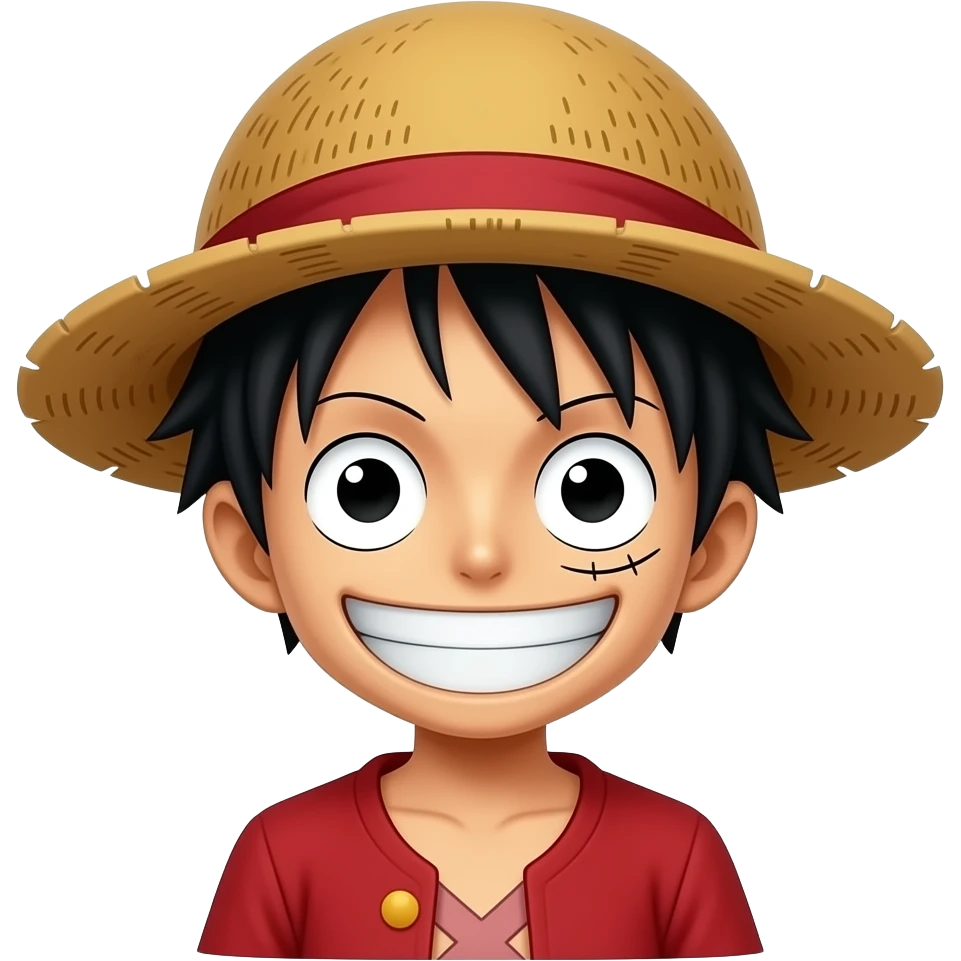 Luffy emoji