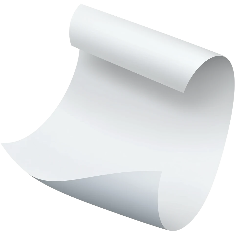 flying paper emoji