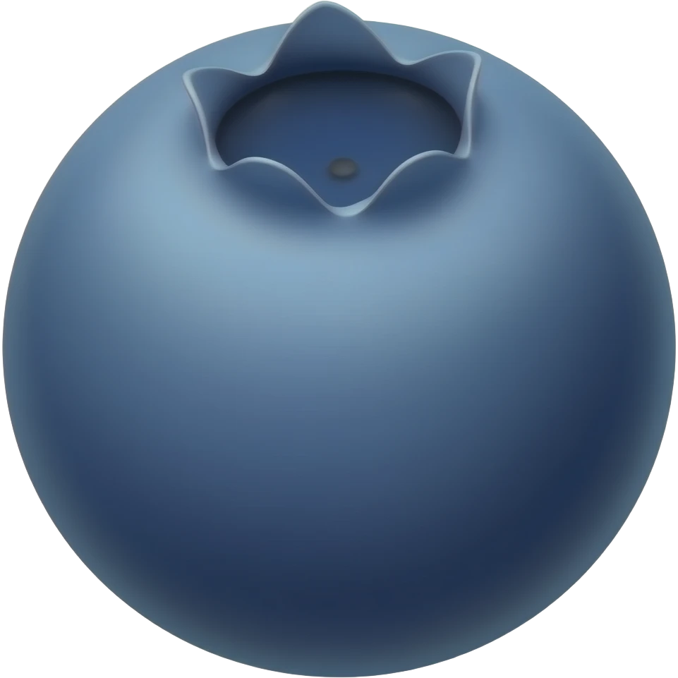 blue berry emoji