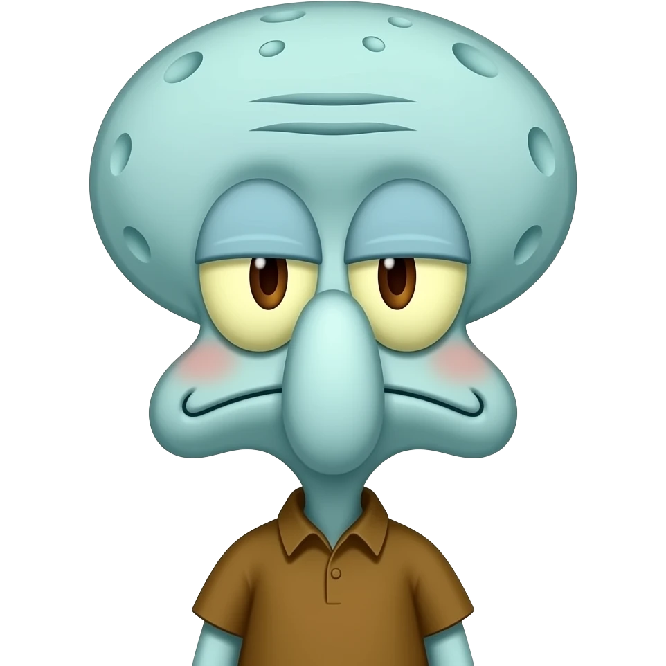 Squidward emoji