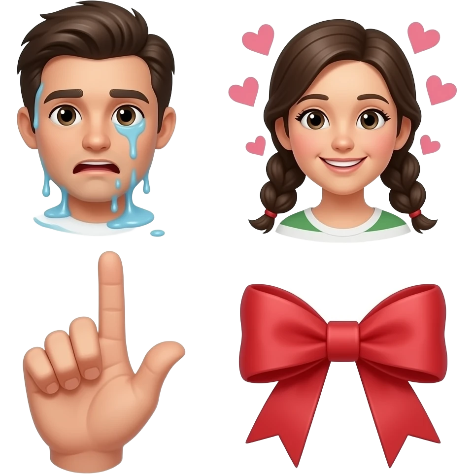 🫠🥰🤌🎀🌷 emoji