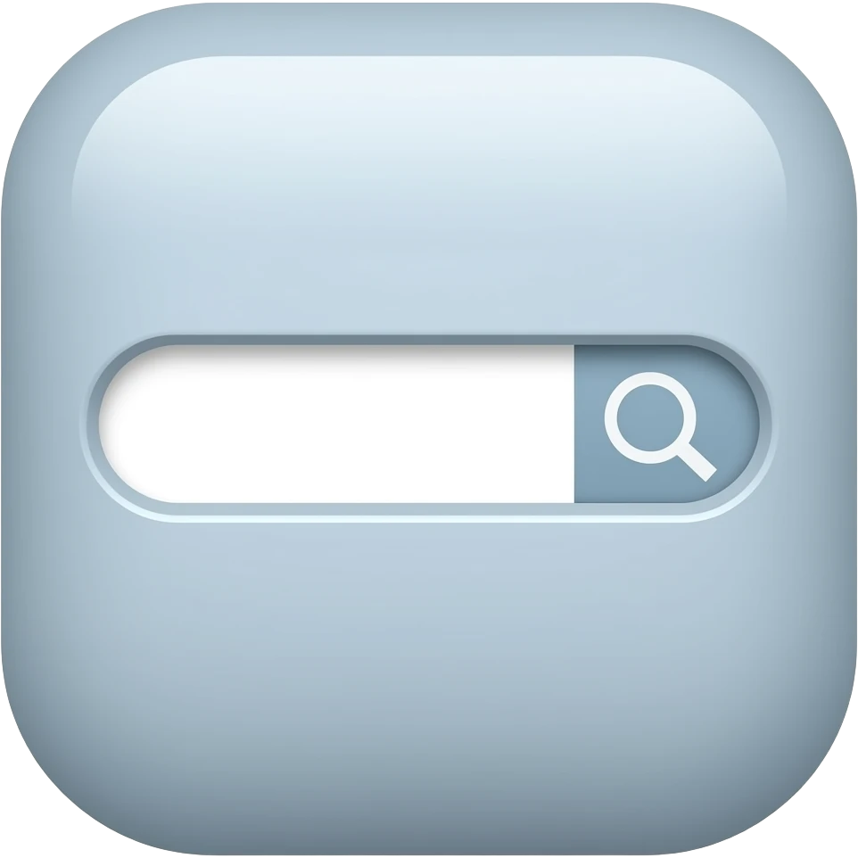 search bar emoji