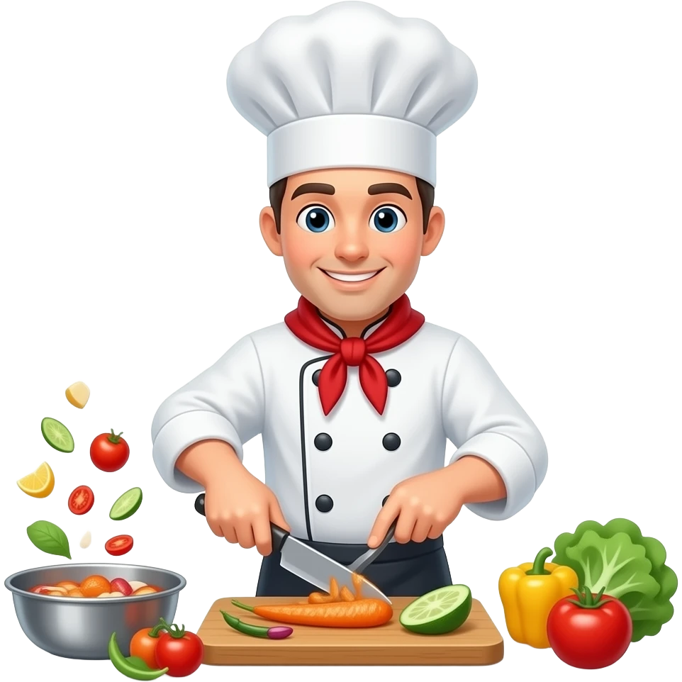 chef rapidez e facilidade emoji