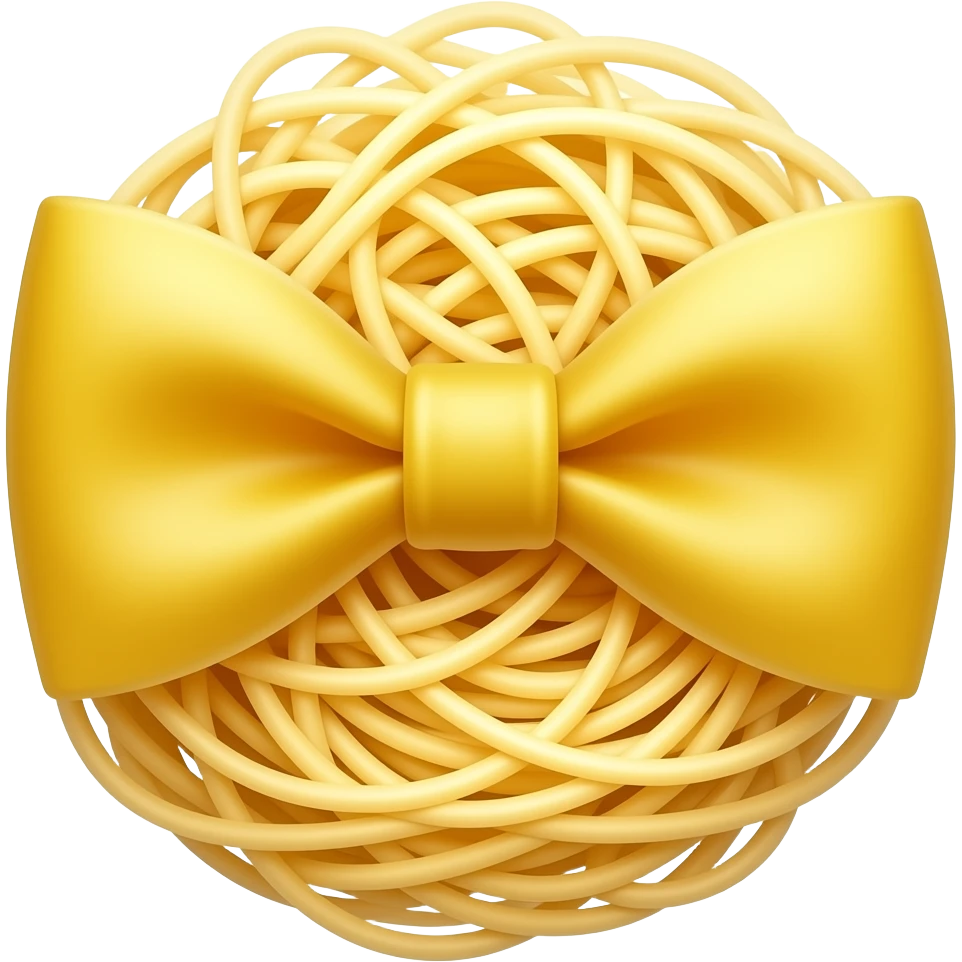 Bowtie noodles emoji