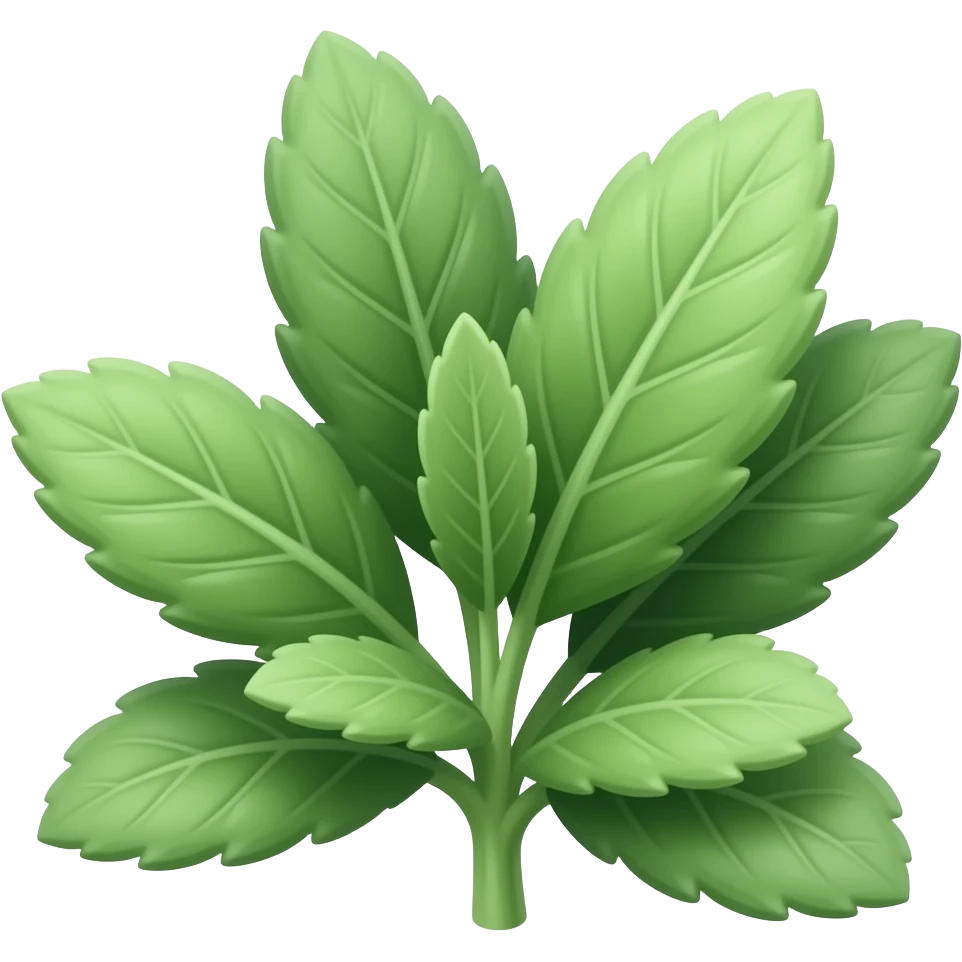 sage plant emoji