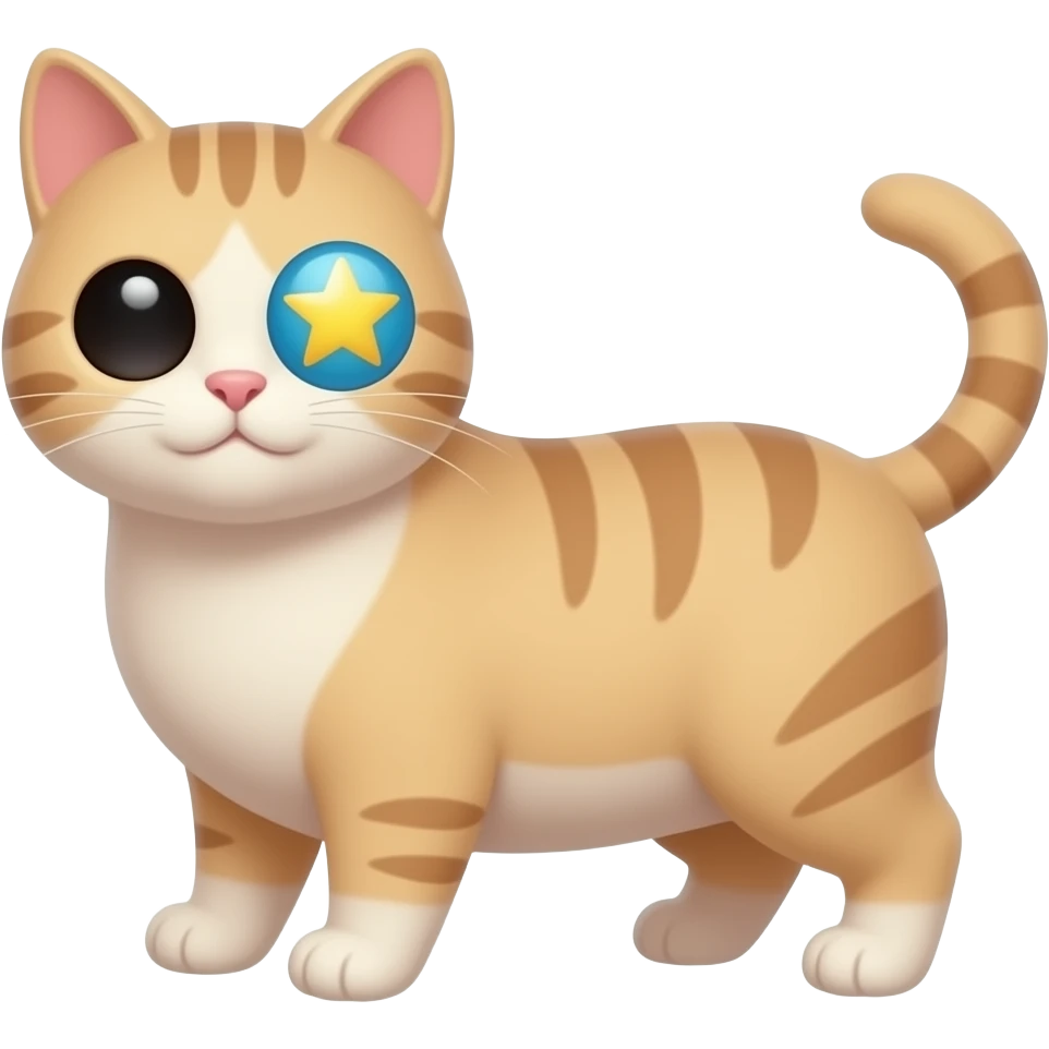 star eye cat emoji