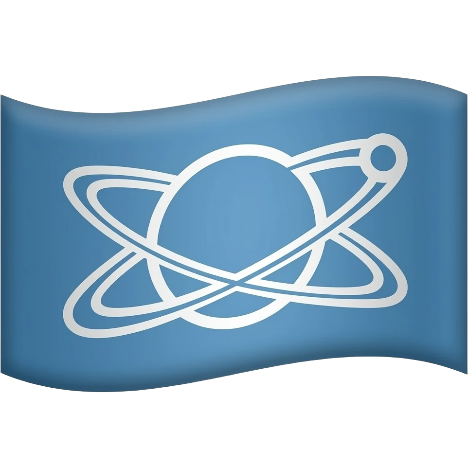 Orbit line  flag emoji