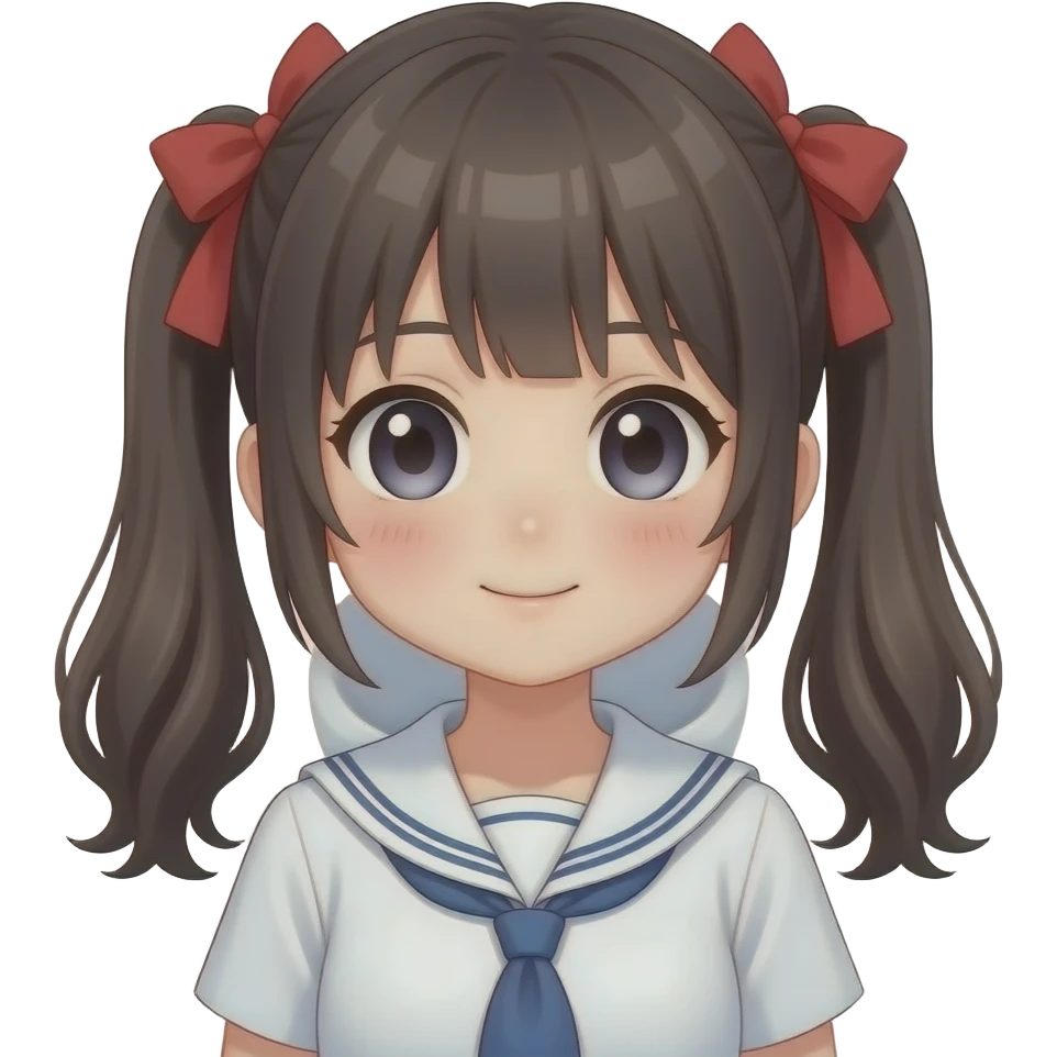 Cute anime emoji