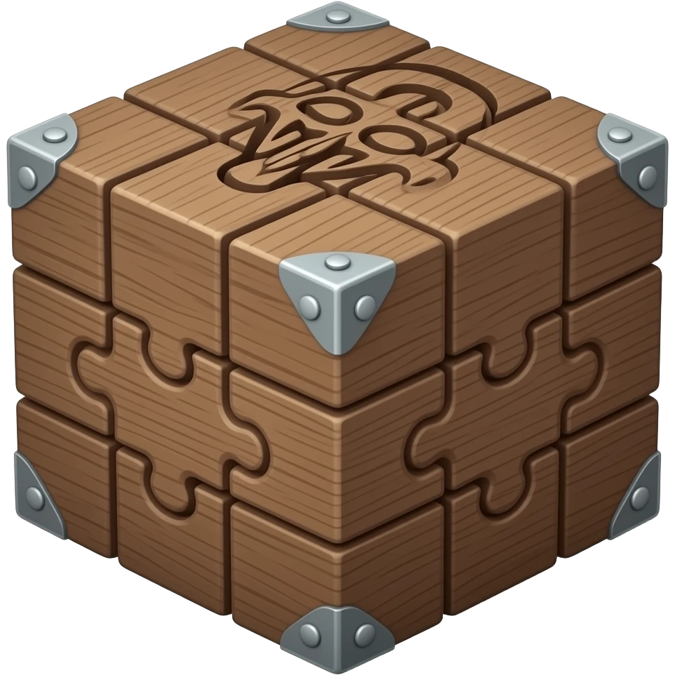 Hellraiser Puzzle Box, cube, emoji