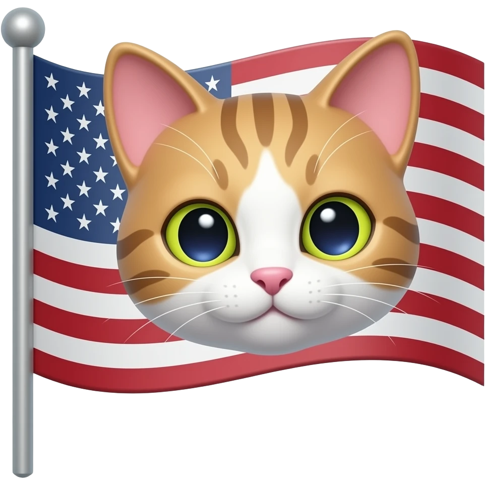 Cat flag emoji
