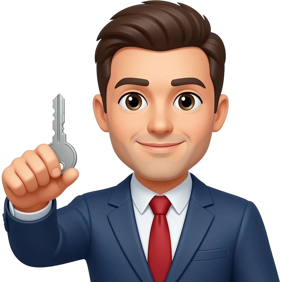 Men + key = ? emoji