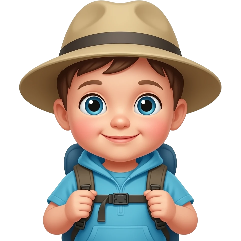 Малыш поход emoji