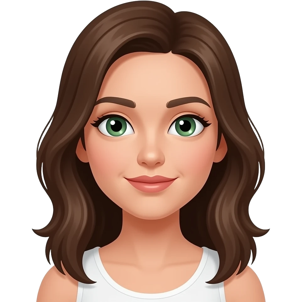 green eyes woman emoji