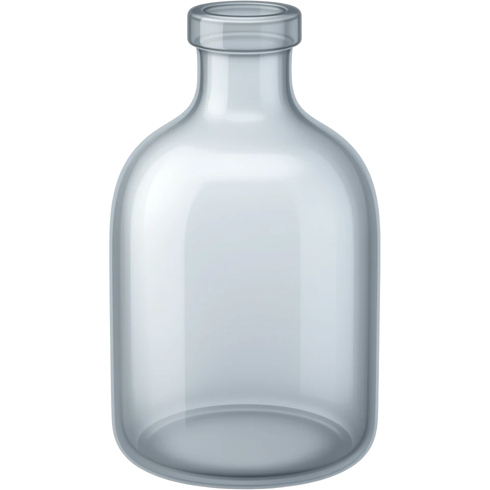 emty glass bottle emoji