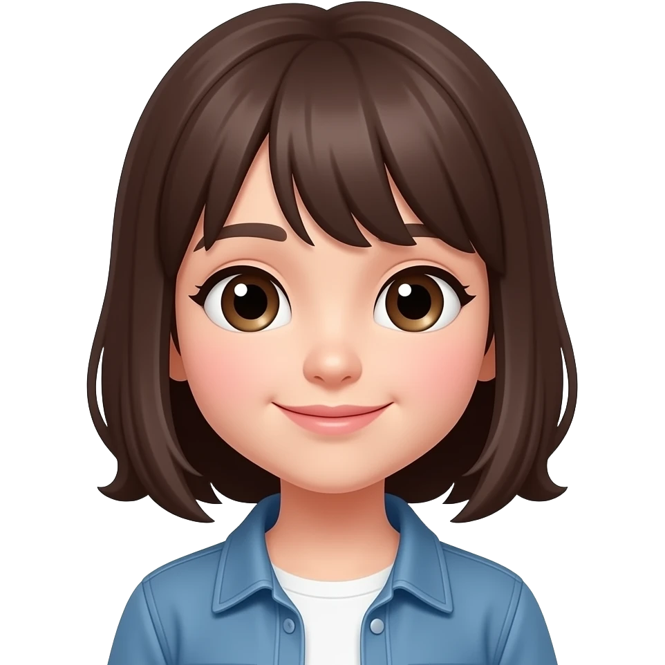 Scene emo girl emoji