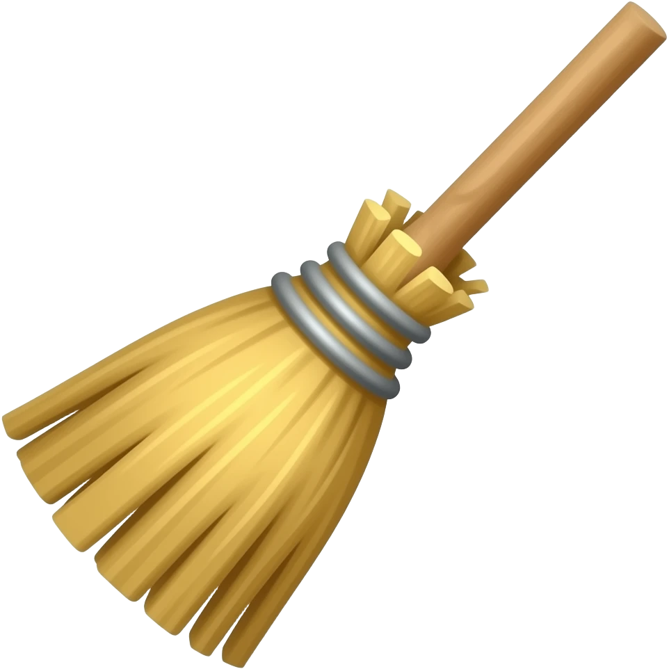 Broom emoji