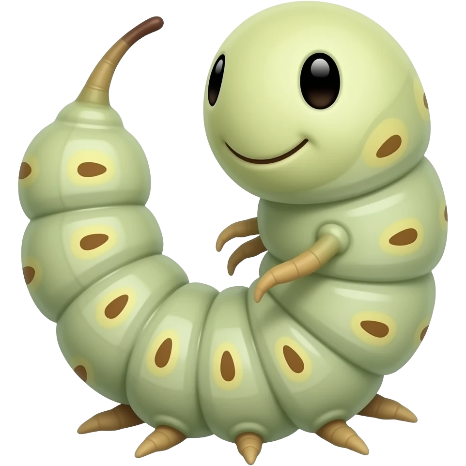 Larvae 12 years old emoji