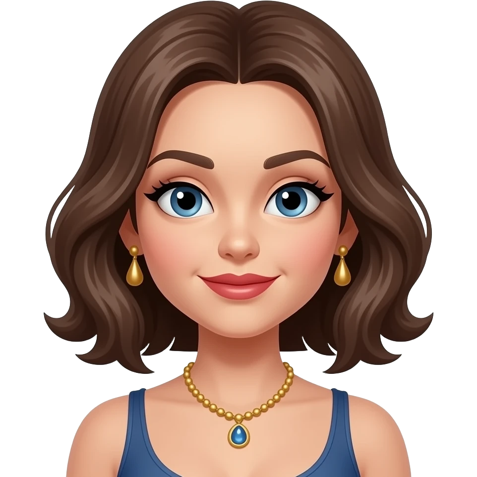 Non chalant diva emoji