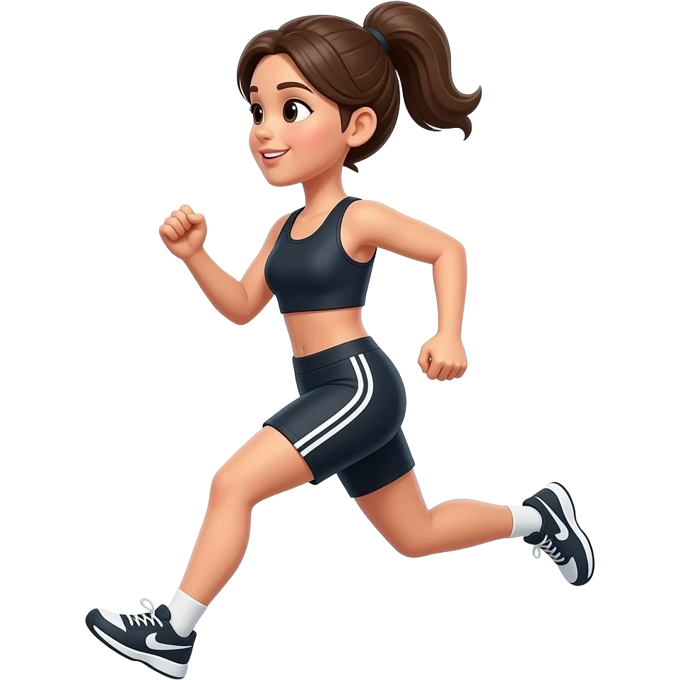 I + 🏃‍♀️ emoji