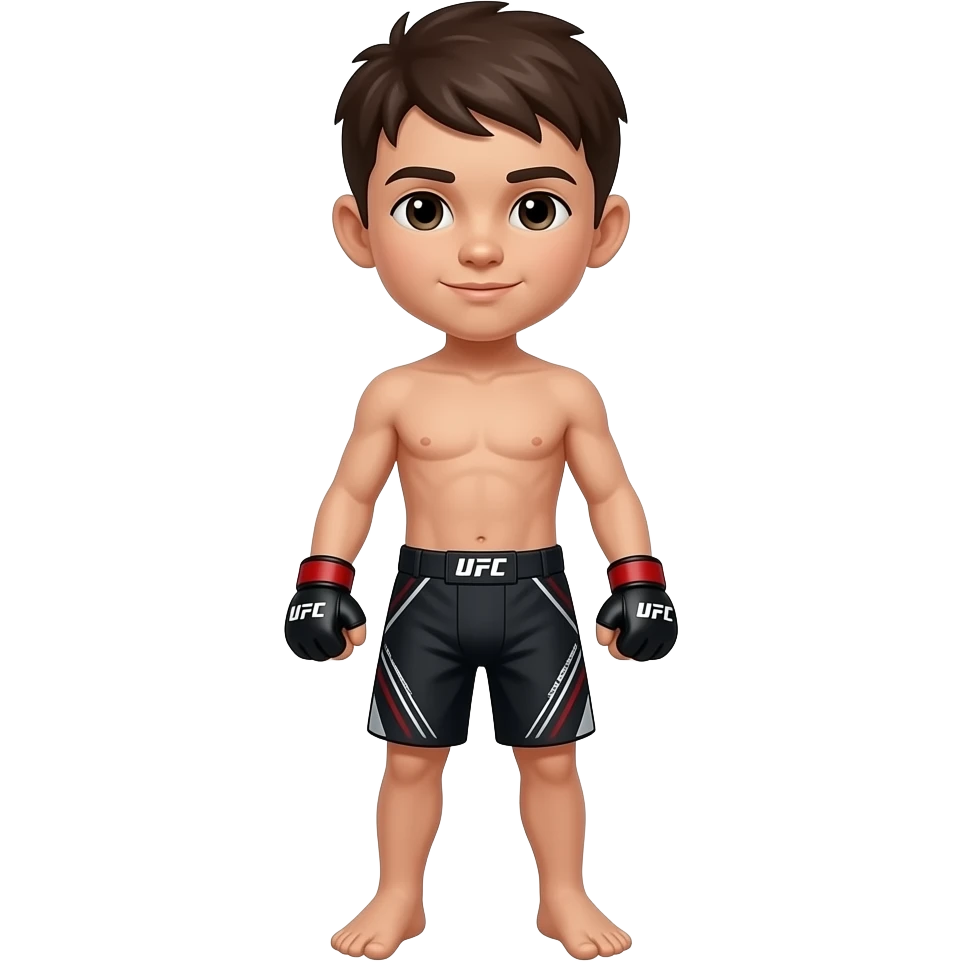 Mma 격투기 소년 만들러줘 emoji