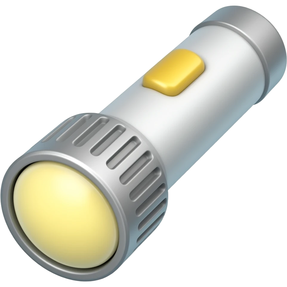 flashlight emoji