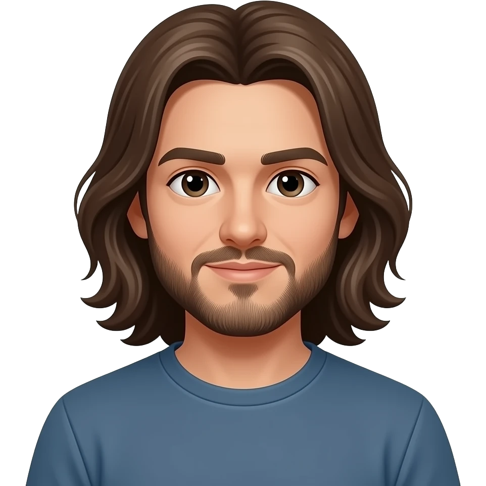 long haired men emoji