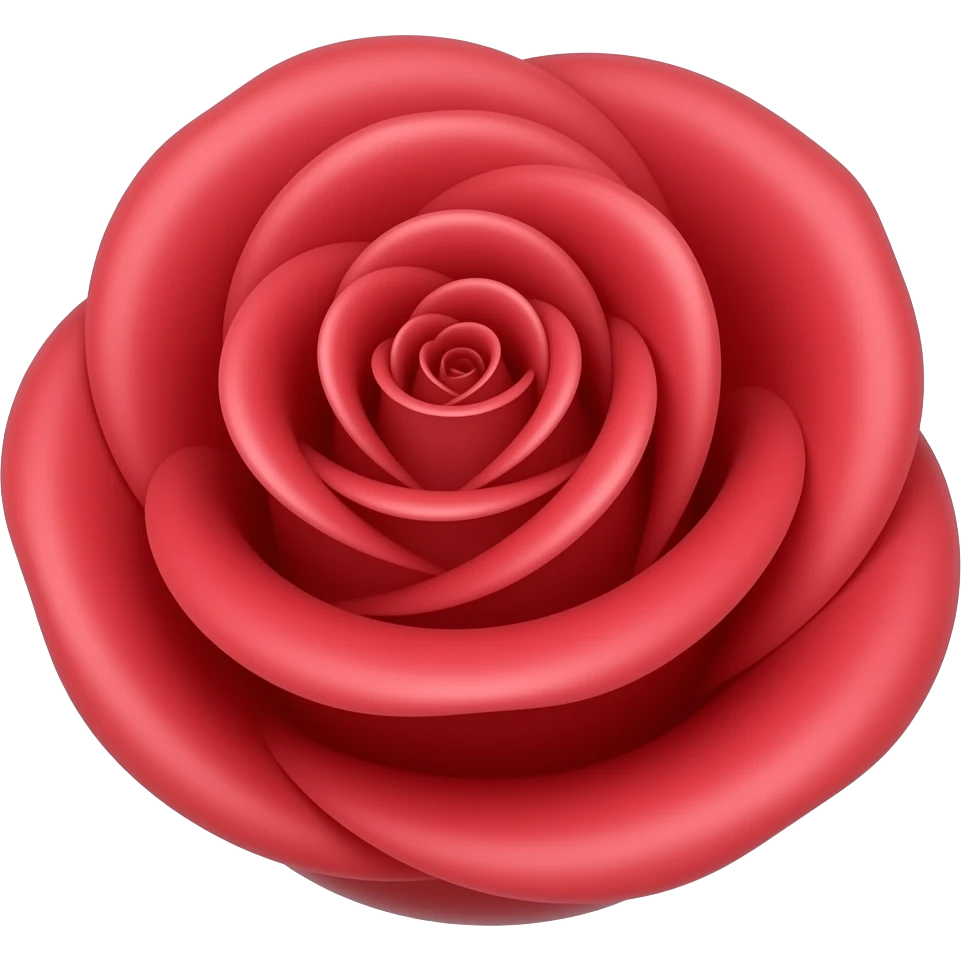 Red rose emoji