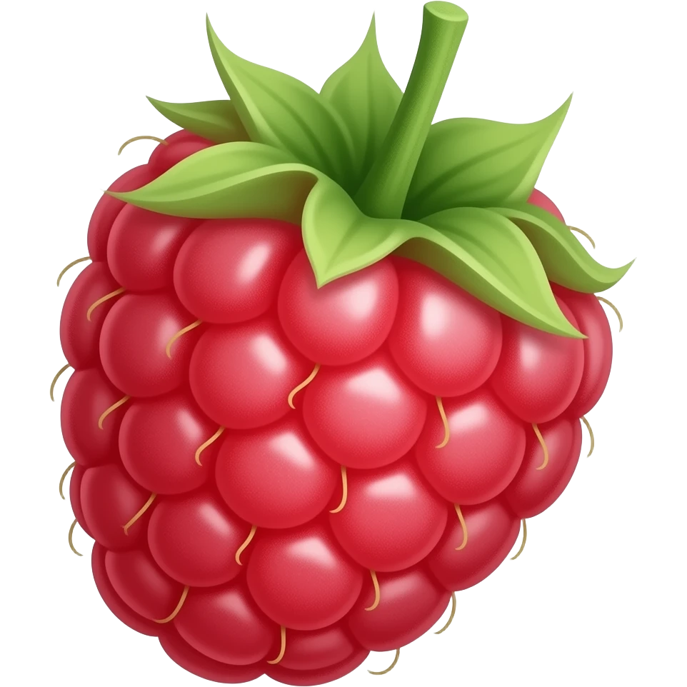 Raspberry emoji