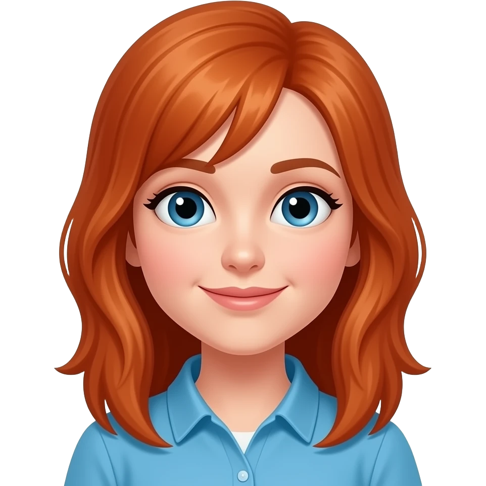 Redhead IT girl emoji