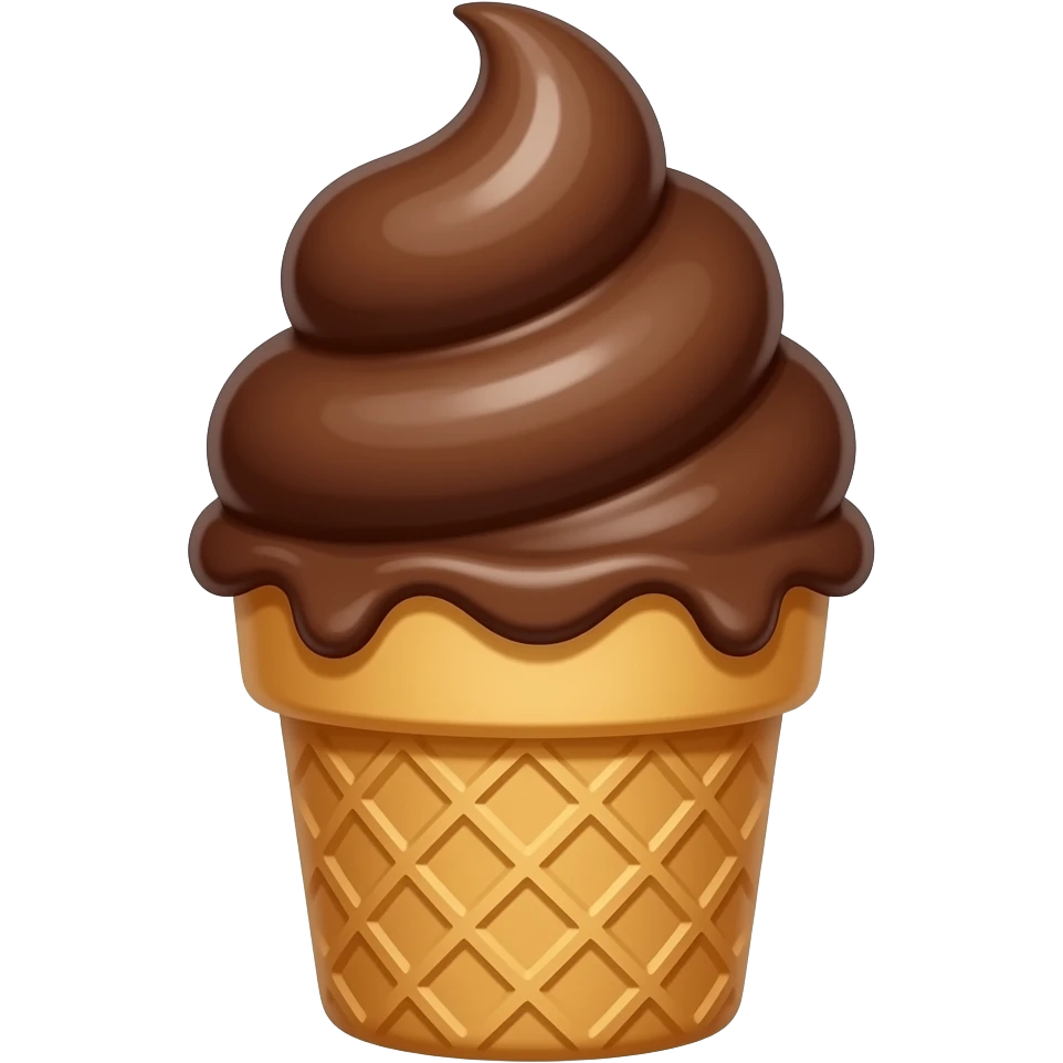 Shokolade Eis emoji