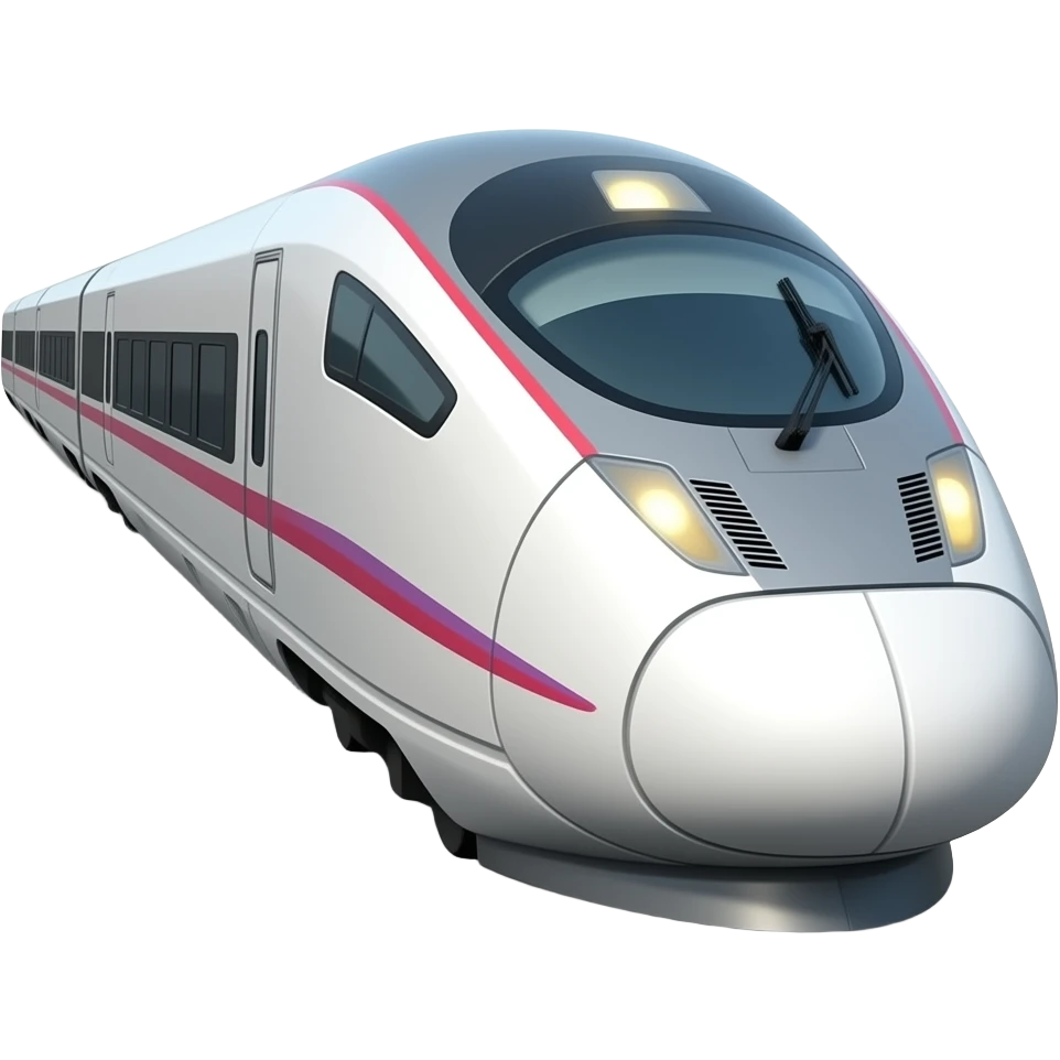 🚄🚃🚃 emoji