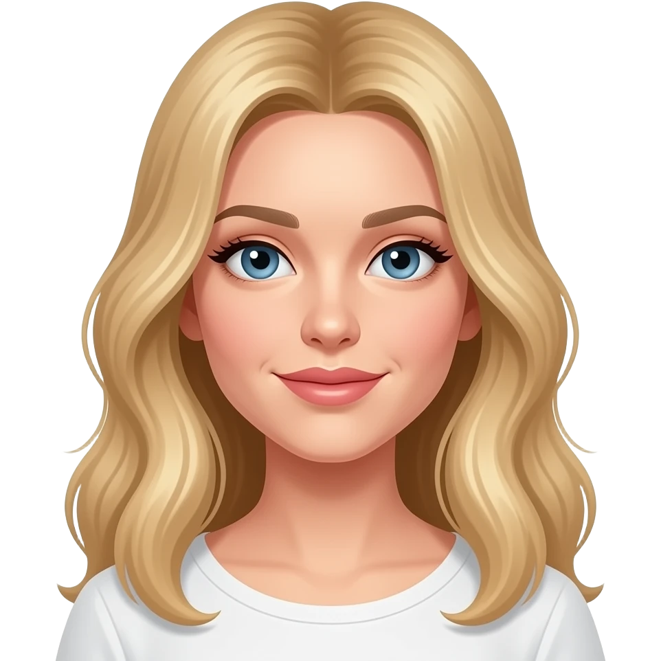 Iseline ( mon amoureuse )c une magnifique femme blonde emoji